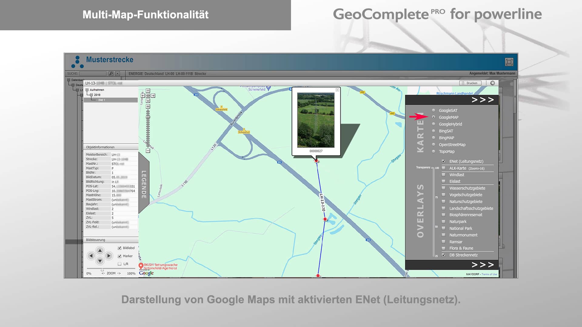 Multi-Map-Funktionalitaet | GoogleMap